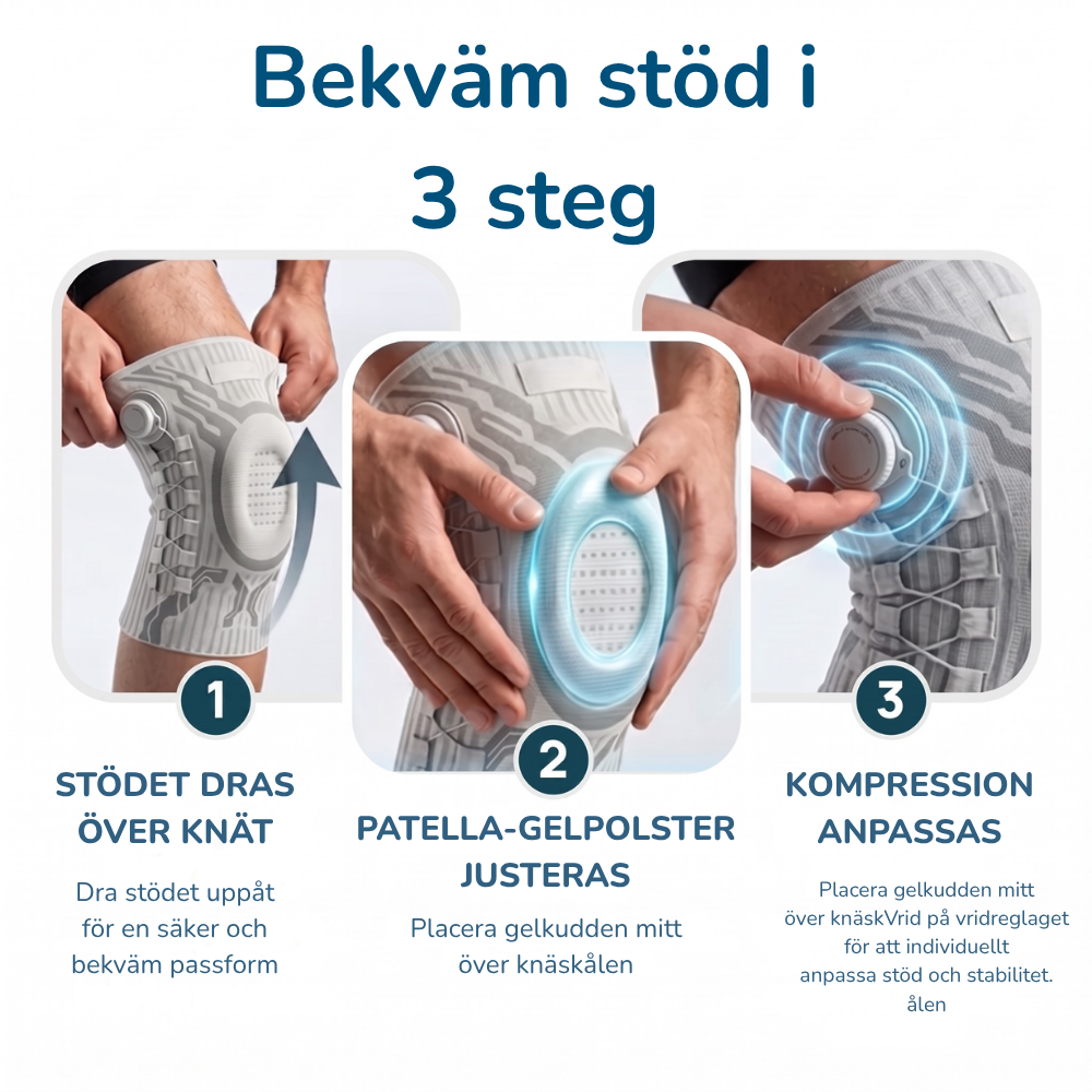 Orvello Knästöd | Justerbart stöd
